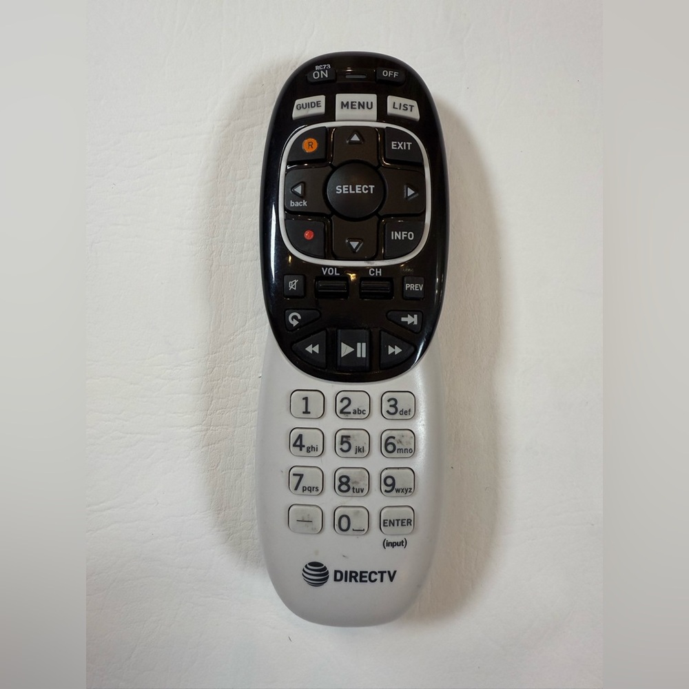 DIRECTV RC73 IR/RF Universal Ergonomic Genie Remote Control, used